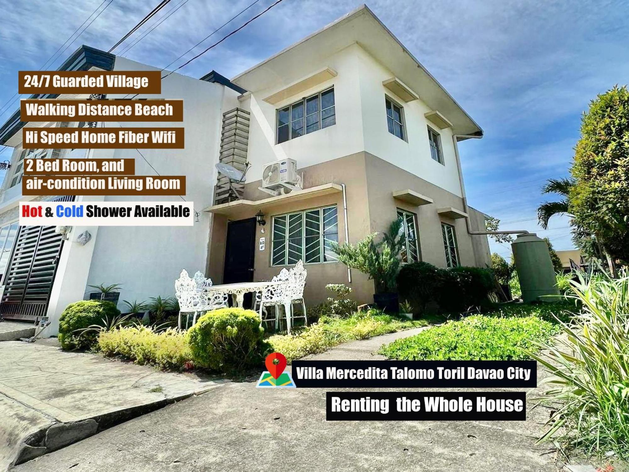Beach Resorts Walking Distance To The Town House Davao Zewnętrze zdjęcie